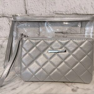 Two piece cosmetic/accessory bags